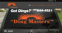 Desktop Screenshot of dingmasters.net